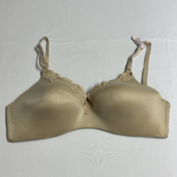 Maidenform 09456 Comfort Devotion Demi Coverage With Lift Wire Free 38D Beige - Picture 1 of 7